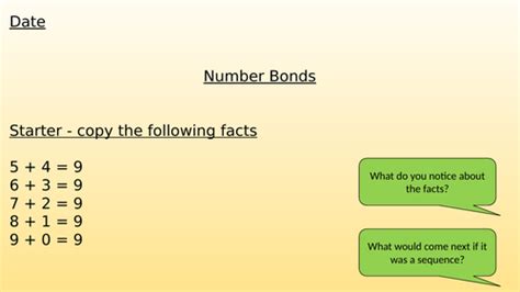 Number Bonds And Partitioning Lessons Teaching Resources