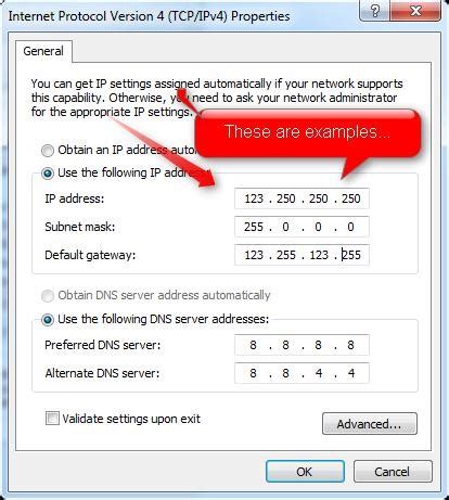 How To Assign A Static IP Address In Windows 7 Wire Storm Technologies