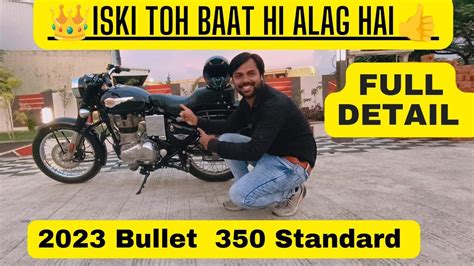 All New Bullet 350 Standard 2023 Detail Specifications Full Review Royal Enfield Bullet 350