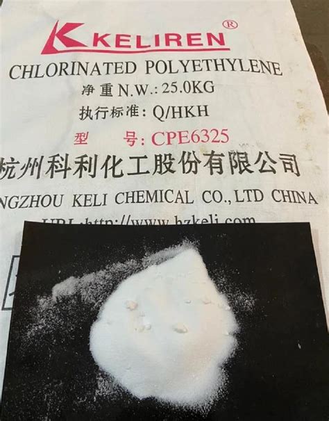 Chlorinated Polyethylene Supplier In India Keliren Cpe 135 A From New