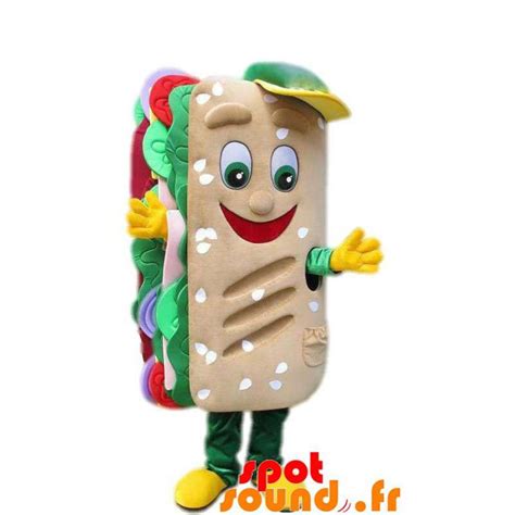 Purchase Giant Sandwich Mascot Hot Dog Mascot In Fast Food Mascots