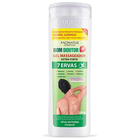 Indicações Para que serve e Bula Bom doutor gel massageador 7 ervas