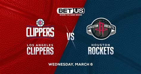 Clippers Vs Rockets Prediction Odds Picks And Player Prop Pick