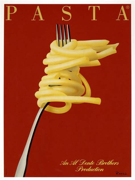 Original PASTA poster, artist Razzia - Catawiki