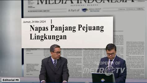 Bedah Editorial Mi Napas Panjang Pejuang Lingkungan