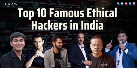 Top 10 Famous Ethical Hackers In India Craw Security