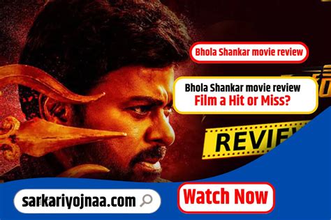 Bhola Shankar review: Is Chiranjeevi's Latest Film a Hit or Miss?