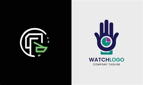 Watch Logo Minimalist Vector Art, Icons, and Graphics for Free Download