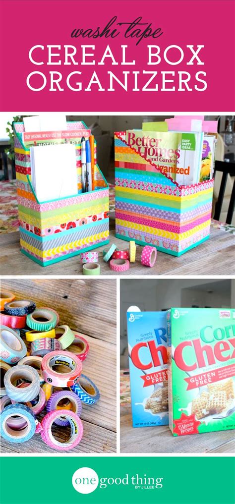 9 Creative Ways To Recycle Your Cereal Boxes Cereal Box Organizer