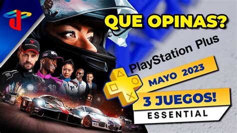 Juegos Mensuales Ps Plus Mayo Que Opinas Buenos O Meh Youtube