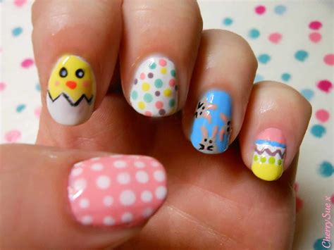 Nail Art Designs Easter Cute Bunny Nail Designs For Easter