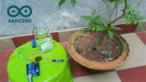 How To Make Automatic Plant Watering System Using Arduino UNO And Soil