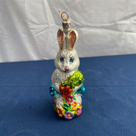 Christopher Radko Easter Bunny Ornament Estatesales Org