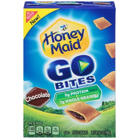 Nabisco Honey Maid Go Bites Filled Snacks 7 Oz