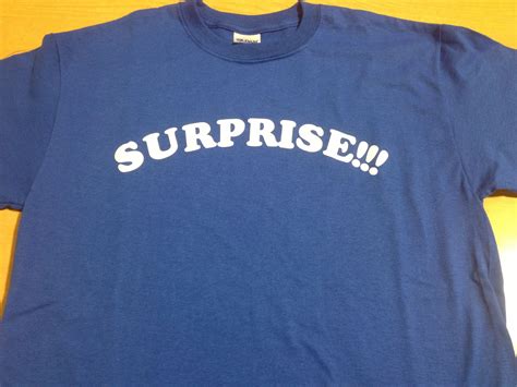 Surprise! | Mens tops, Mens tshirts, Mens graphic tshirt