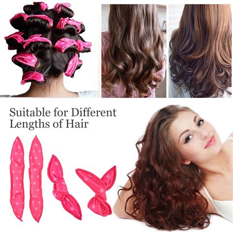 6PCS Set Magic Sponge Pillow Soft Roller Hair Best Flexible Foam And