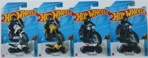 Hot Wheels Ducati Desert Blanca Amarilla Honda Cb Blanc Env O Gratis