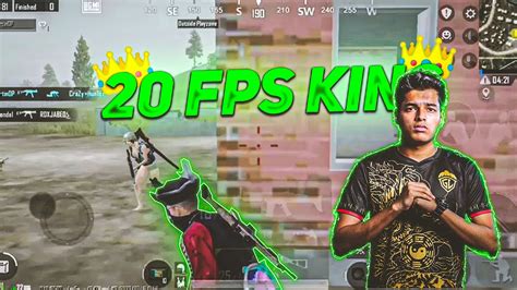 20 FPS KING BGMI LOW END DEVICE LOW END DEVICE MONTAGE 20 FPS