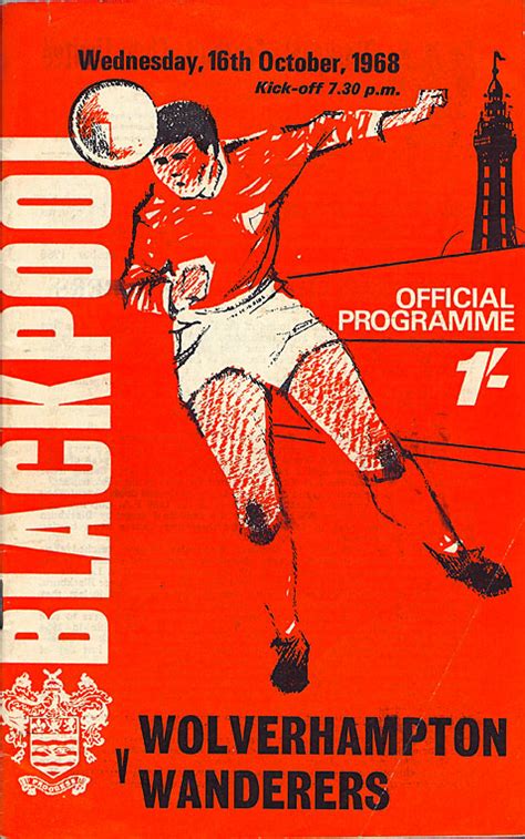 1960s League Cup Wolves Football Programmes