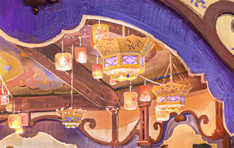 Concept Art Released For Raiponce Tangled Spin Coming To Disney