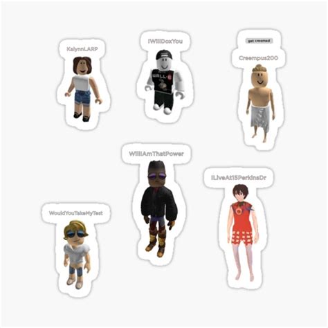 Sinjin Drowning Most Requested Roblox Pack Sticker For Sale By