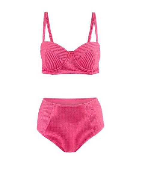 Rachelle Dark Pink Bikini A D Adore Me