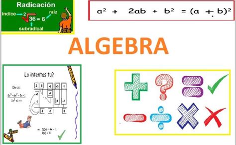 ¿qué Es El álgebra Para Niños De Primaria Apolonioes