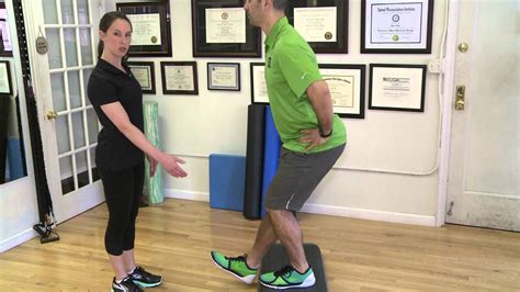 Lower Extremity Exercise Standing Heel Taps For Quads And Glutes