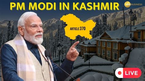 Pm Modi Attends Viksit Bharat Viksit Jammu And Kashmir Programme In