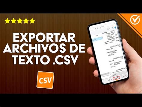 Cómo Importar y Exportar Archivos de Texto csv Guía de Excel