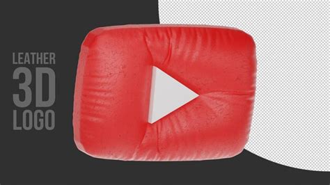 Realistic Youtube Logo PSD, High Quality Free PSD Templates for Download