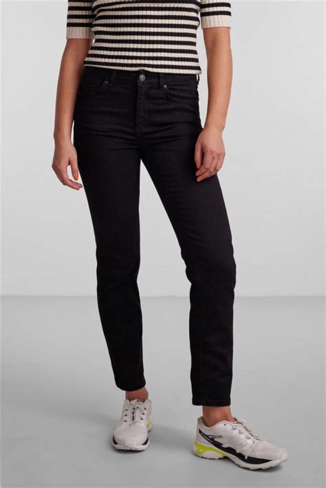 PANTALON RECTO PCDELLY NEGRO Color NEGRO Talla XS