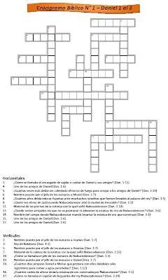 Crucigramas Biblicos Para Ninos Imagui