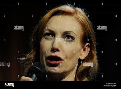 German Singer Ute Lemper Performs During The 13th Prague Proms Music