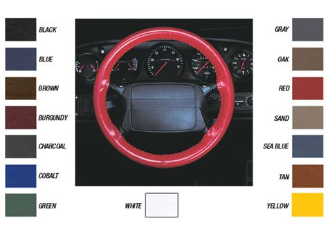 Porsche 911 Leather Steering Wheel Cover Results