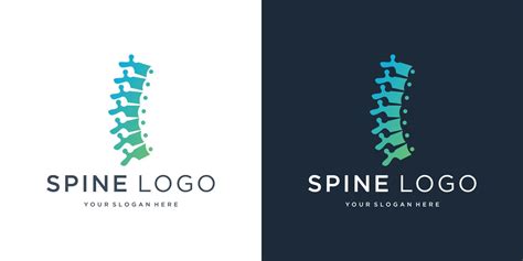 Creative Chiropractic Concept Logo Design Template. 19515589 Vector Art ...