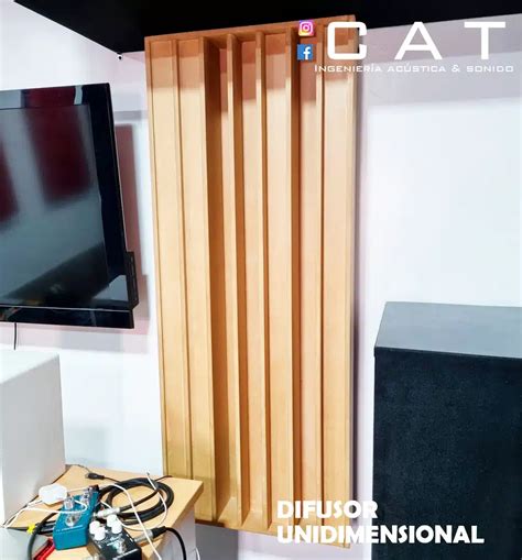 Difusor Qrd Unidimensional Cat Ingenier A Ac Stica Y Sonido