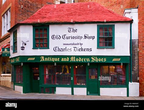 Old Curiosity Shop London Stock Photo Alamy