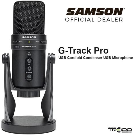 Official Samson G Track Pro Usb Cardioid Condenser Usb Microphone