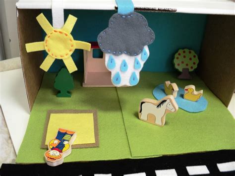 A Little Learning For Two: Weather Changing Diorama