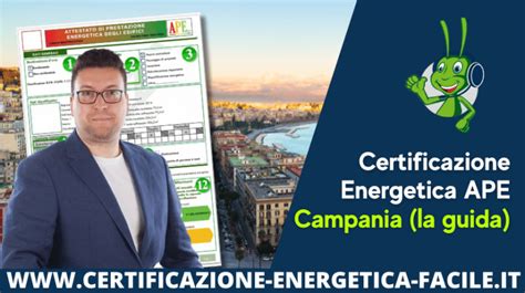 Certificato APE In Campania Guida Completa E Costi