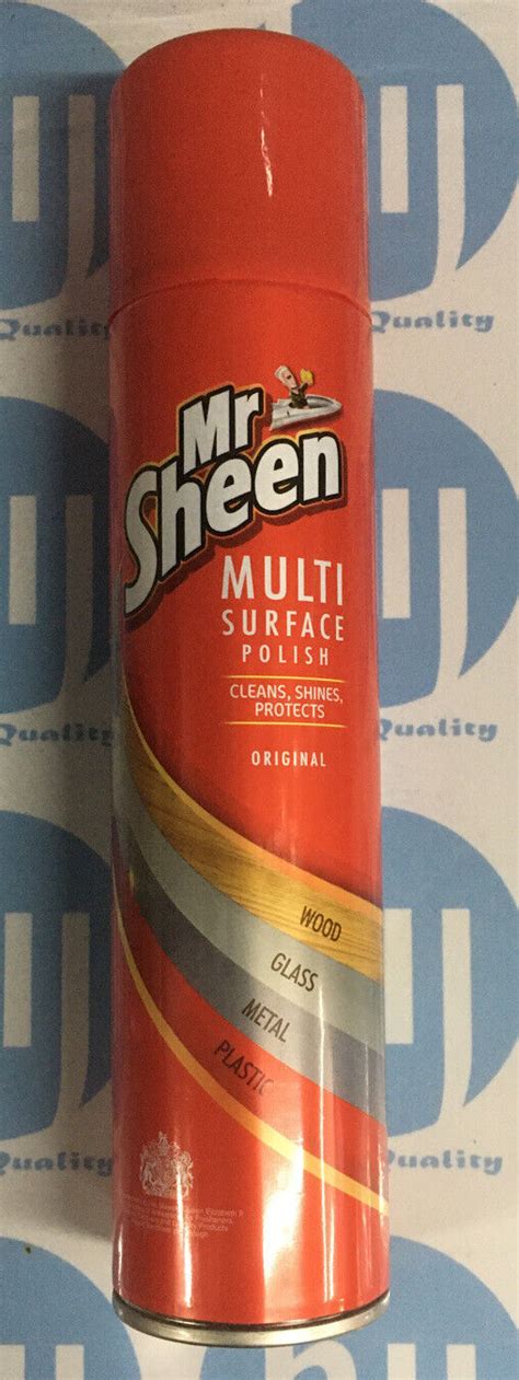 Mr Sheen Furniture Polish Aerosol Spray 4 In 1 Multi Surface 300ml Ref 81388 For Sale Online Ebay