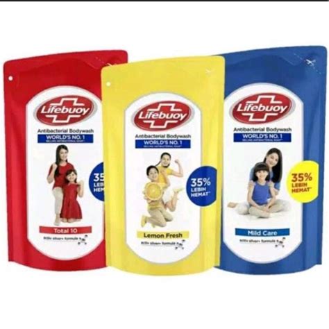 Jual Lifebuoy Sabun Cair Sabun Mandi Antiseptik Total 10 Dengan Activ