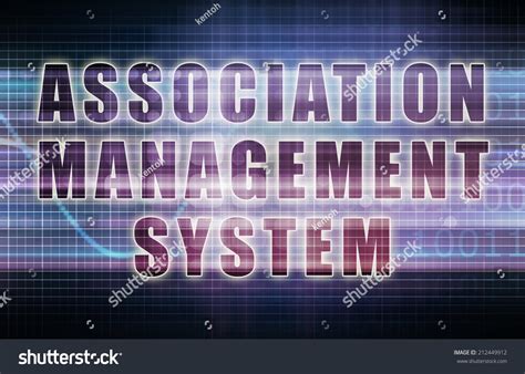 Association Management System Ams On Chart Stock Illustration 212449912 Shutterstock