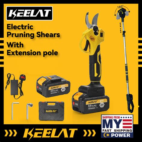 Keelat Sk Electric Pruning Shear Pruning Cutter Cordless Garden