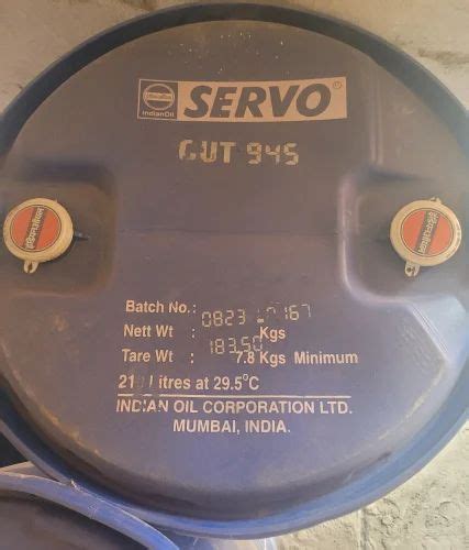 Servo Cut 945 At Rs 140litre Neat Cutting Oil In Panipat Id