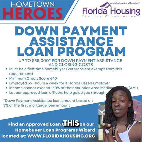 Hometown Heroes Down Payment Assistance Is Back Florida Down Payment Assistance Program Youtube