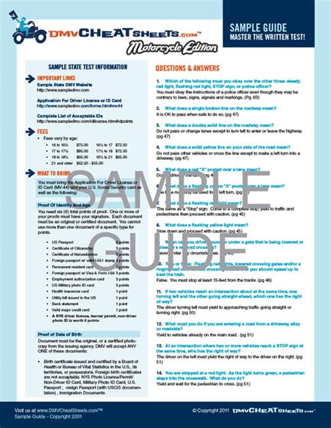 Florida Dmv Written Test Cheat Sheet Plmhouston