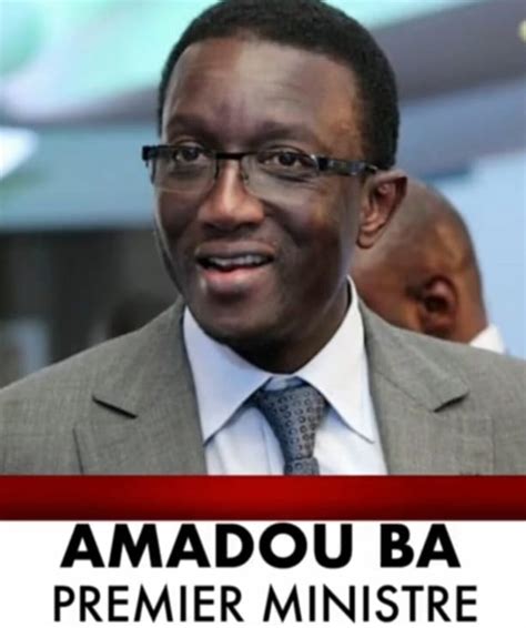 Amadou Ba Premier Ministre Sénégal Par Amadou Bal Ba Le Club