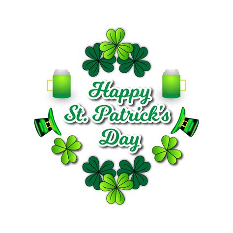 St Patricks Day Vector Art Png Happy St Patricks Day Creative Design